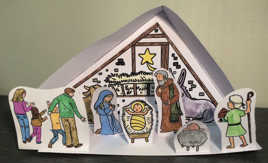 lading Standaard Hysterisch Knutsel je eigen kerststal & maak een kaartje | Sint Franciscus Centrum